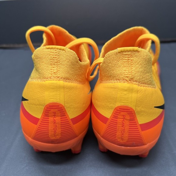 NIKE Phantom GT2 Pro DF FG ‘Laser Orange Bright Crimson’ DC0759-808 Men Sz 4 NEW - Picture 7 of 14